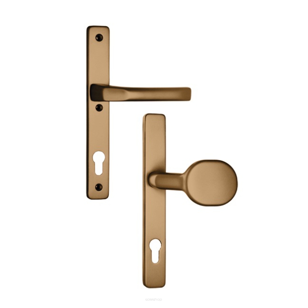 Komplet drzwiowy szyldów odlewanych z gałką 32/1003 G3/O/PZ92/210/TS:67-72/F4